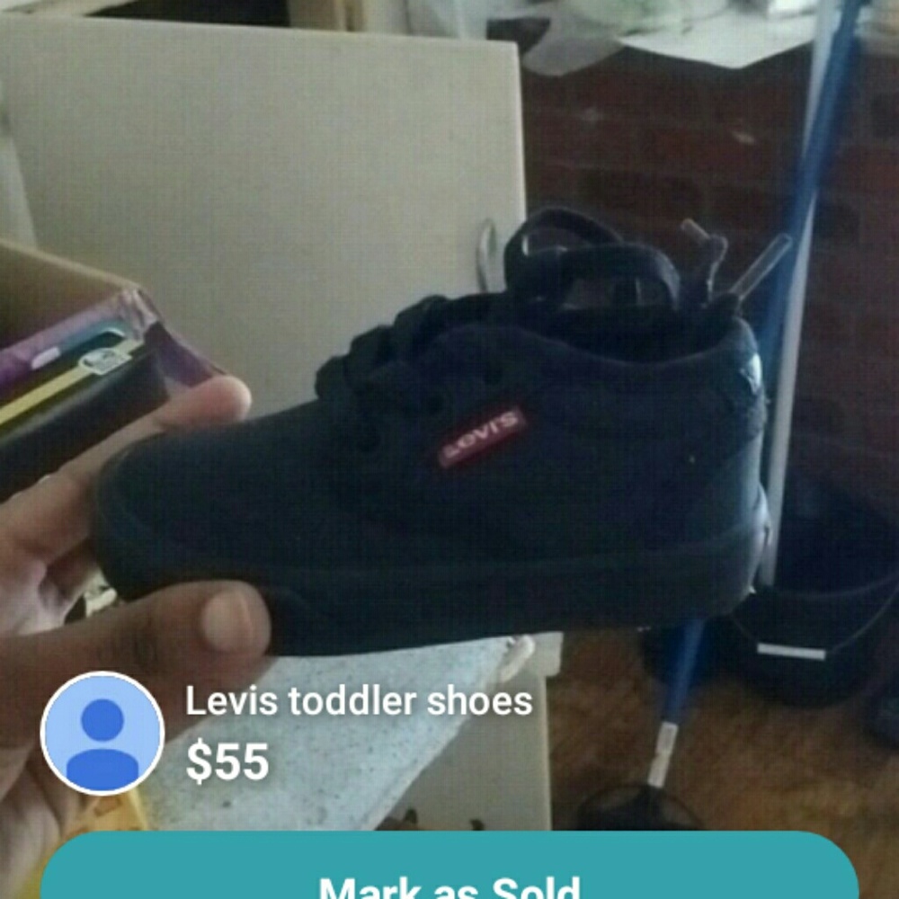 $55 Levi toddler shoes